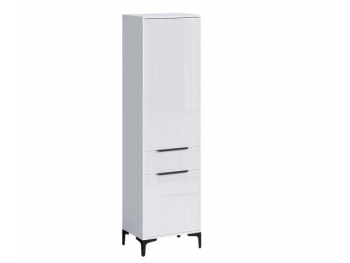 Пенал 550 мм Кимберли белый (Handis) в Новоуральске - novouralsk.mebel-e96.ru | фото