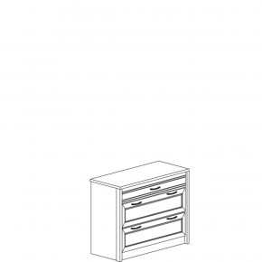 Комод Флоренция 672 (Яна) в Новоуральске - novouralsk.mebel-e96.ru