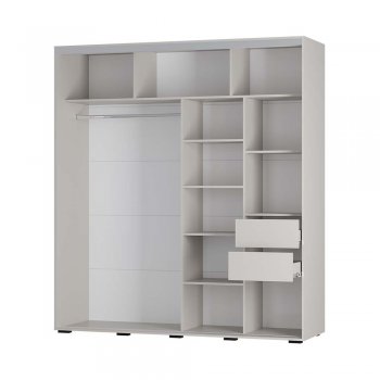 Шкаф-купе Крафт-6 кашемир 2000 мм (БТС) в Новоуральске - novouralsk.mebel-e96.ru