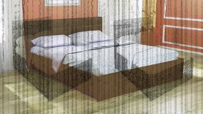 Кровать интерьерная Лита с латами 1400*2000 в Новоуральске - novouralsk.mebel-e96.ru