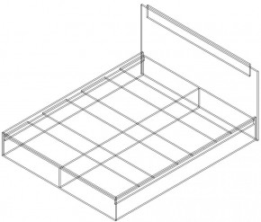 Кровать КР 1400 серия София в Новоуральске - novouralsk.mebel-e96.ru