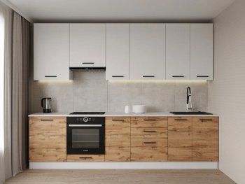 Кухонный гарнитур высокий Лада 3000 мм (Санвут) в Новоуральске - novouralsk.mebel-e96.ru