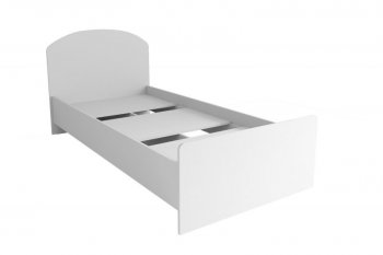 Кровать Лавис КРД 900.1 белый софт (ДСВ) в Новоуральске - novouralsk.mebel-e96.ru