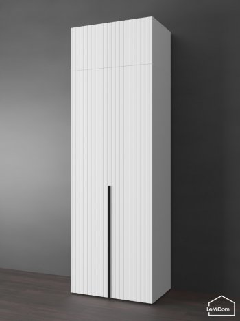 Шкаф с антресолью 800 мм Linnea MHR-2A-2 2450х800х510 (Белый-М 11.1.2) в Новоуральске - novouralsk.mebel-e96.ru