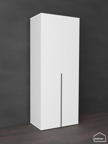 Шкаф Linnea MHR-2 2050х800х510 (Белый-М 11.1.1) в Новоуральске - novouralsk.mebel-e96.ru