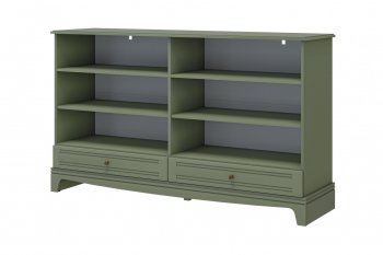 Комод 4 двери 2ящ. Лорето, зеленый самшит (БМ) в Новоуральске - novouralsk.mebel-e96.ru