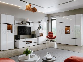 Стенка Мадера модульная (Миф) в Новоуральске - novouralsk.mebel-e96.ru