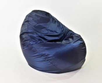 Кресло-мешок МАКСИ, ткань оксфорд (водоотталкивающая), цвет черно-синий в Новоуральске - novouralsk.mebel-e96.ru