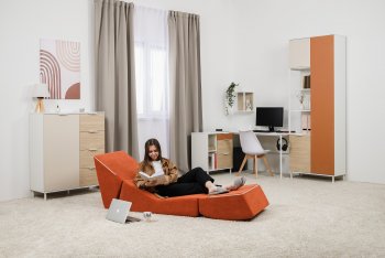 Кресло Марвэл террокотовая (Моби) в Новоуральске - novouralsk.mebel-e96.ru