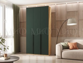 Шкаф 1200 мм Марвэл крафт/грин (Миф) в Новоуральске - novouralsk.mebel-e96.ru