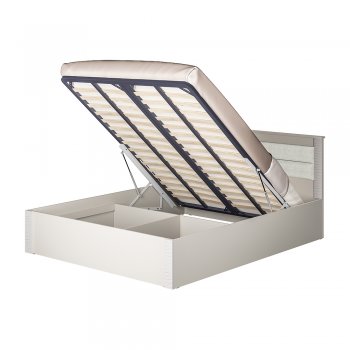 Кровать с подъемным механизмом Монако КР-16 Кашемир (БТС) в Новоуральске - novouralsk.mebel-e96.ru