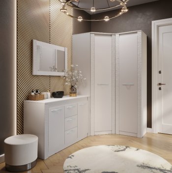 Набор мебели для прихожей Монако Кашемир (модульный) (БТС) в Новоуральске - novouralsk.mebel-e96.ru