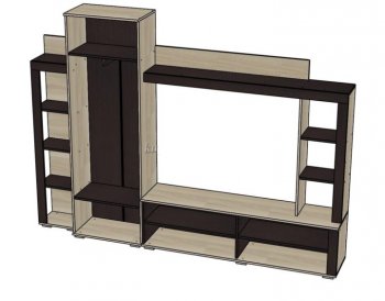 Стенка Монако (Лин) в Новоуральске - novouralsk.mebel-e96.ru