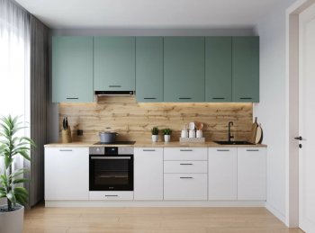 Кухонный гарнитур высокий Муссон 3000 мм (Санвут) в Новоуральске - novouralsk.mebel-e96.ru