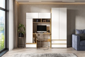 Стол компьютерный Некст-1 + Шкаф (СВ) в Новоуральске - novouralsk.mebel-e96.ru