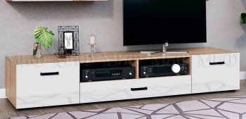 Тумба ТВ Нэнси NEW (2дв.+1ящ.) в Новоуральске - novouralsk.mebel-e96.ru