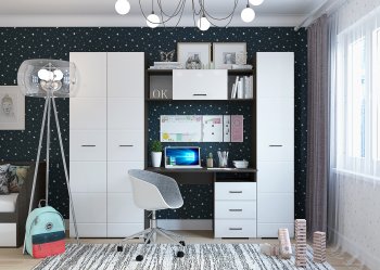 Набор детской мебели Ненси модульный (Гор) в Новоуральске - novouralsk.mebel-e96.ru