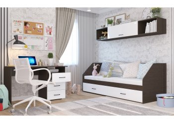 Набор детской мебели Ненси модульный (Гор) в Новоуральске - novouralsk.mebel-e96.ru