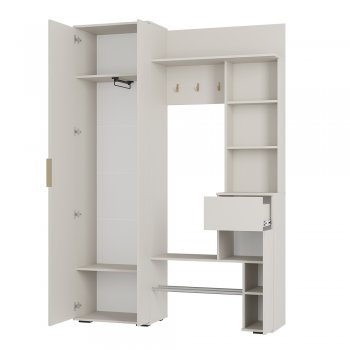 Прихожая Ницца ПР-04 Кашемир (БТС) в Новоуральске - novouralsk.mebel-e96.ru