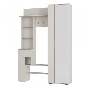 Прихожая Ницца ПР-04 Кашемир (БТС) в Новоуральске - novouralsk.mebel-e96.ru