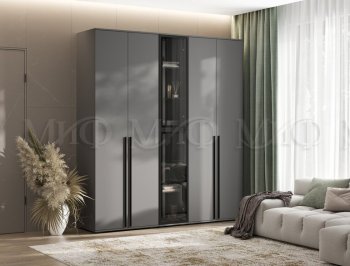 Шкаф Норд+ пенал со стеклом (Миф) в Новоуральске - novouralsk.mebel-e96.ru