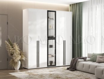 Шкаф Норд+ пенал со стеклом (Миф) в Новоуральске - novouralsk.mebel-e96.ru