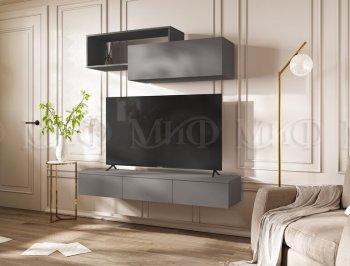 Стенка Норд-2 графит (Миф) в Новоуральске - novouralsk.mebel-e96.ru