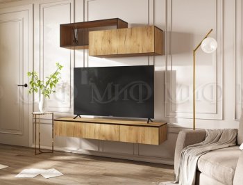 Стенка Норд-2 дуб крафт (Миф) в Новоуральске - novouralsk.mebel-e96.ru