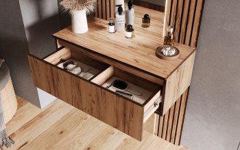 Тумба с зеркалом Норд (Миф) в Новоуральске - novouralsk.mebel-e96.ru