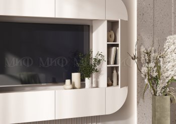 Стенка Норд (Зона ТВ), кашемир (Миф) в Новоуральске - novouralsk.mebel-e96.ru