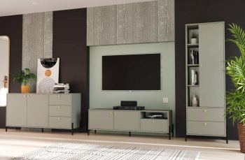 Стенка Нуар модульная (Silva) в Новоуральске - novouralsk.mebel-e96.ru