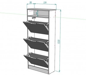 Обувница W10 (ДМ) в Новоуральске - novouralsk.mebel-e96.ru