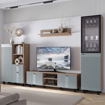 Тумба под ТВ Олива ТБ-09 шарли бриз (БТС) в Новоуральске - novouralsk.mebel-e96.ru