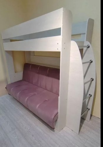 Кровать-диван 2-х ярусная Омега 17 (возможна зеркальная сборка) в Новоуральске - novouralsk.mebel-e96.ru