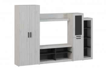 Стенка OSKAR4 сосна белая (Генезис) в Новоуральске - novouralsk.mebel-e96.ru