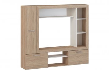 Стенка OSKAR3 дуб сонома (Генезис) в Новоуральске - novouralsk.mebel-e96.ru