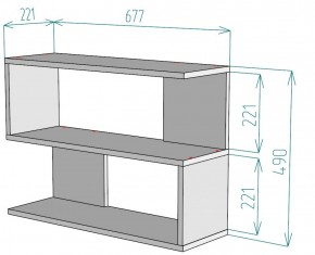 Полка S29 (Белый) в Новоуральске - novouralsk.mebel-e96.ru