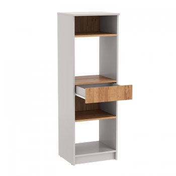 Стеллаж 89.20 Прайм (низкий с ящиком) (Олмеко) в Новоуральске - novouralsk.mebel-e96.ru