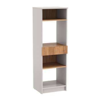 Стеллаж 89.20 Прайм (низкий с ящиком) (Олмеко) в Новоуральске - novouralsk.mebel-e96.ru