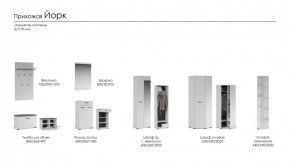 Прихожая Йорк (модульная) (Имп) в Новоуральске - novouralsk.mebel-e96.ru