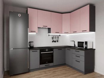 Угловой кухонный гарнитур Роза 2200*1600 мм Sanvut в Новоуральске - novouralsk.mebel-e96.ru