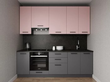 Кухонный гарнитур Роза 2400 мм Sanvut в Новоуральске - novouralsk.mebel-e96.ru