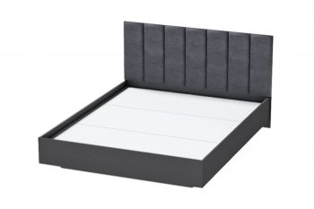 Кровать Шарм (арт.031М1) настил, Антрацит (Диал) в Новоуральске - novouralsk.mebel-e96.ru | фото