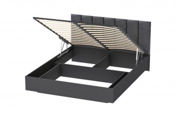 Кровать с подъемным механизмом Шарм (арт.031М1) Антрацит (Диал) в Новоуральске - novouralsk.mebel-e96.ru | фото