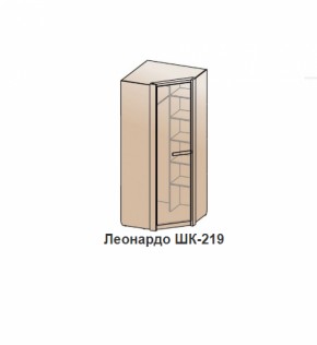 Шкаф ЛЕОНАРДО (ШК-219) Бодега белая в Новоуральске - novouralsk.mebel-e96.ru | фото