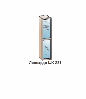 Шкаф ЛЕОНАРДО (ШК-224) Бодега белая в Новоуральске - novouralsk.mebel-e96.ru | фото