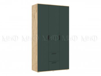 Шкаф 1200 мм Сильвия, крафт/грин (Миф) в Новоуральске - novouralsk.mebel-e96.ru