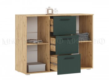 Комод Сильвия, крафт/грин (Миф) в Новоуральске - novouralsk.mebel-e96.ru