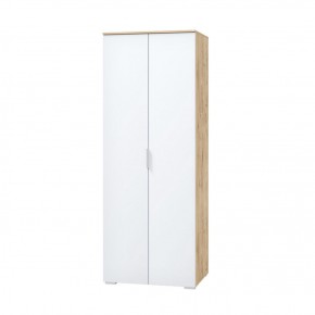 Шкаф для одежды 2х дверный 800 мм Сканди белый (МЛК) в Новоуральске - novouralsk.mebel-e96.ru | фото