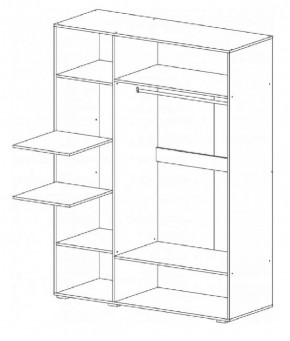 Спальный гарнитур Ненси модульный (Гор) в Новоуральске - novouralsk.mebel-e96.ru